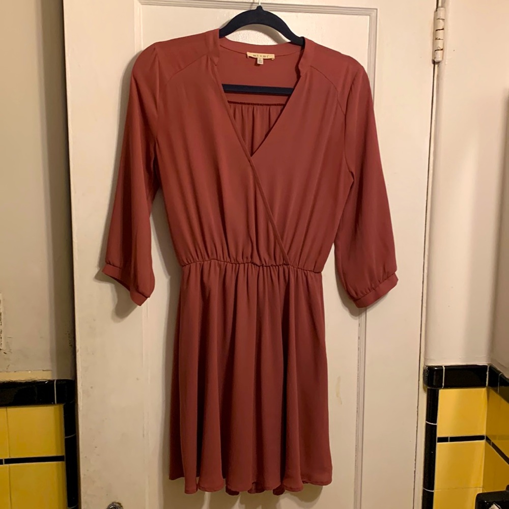 Francesca’s Dusty Pink dress